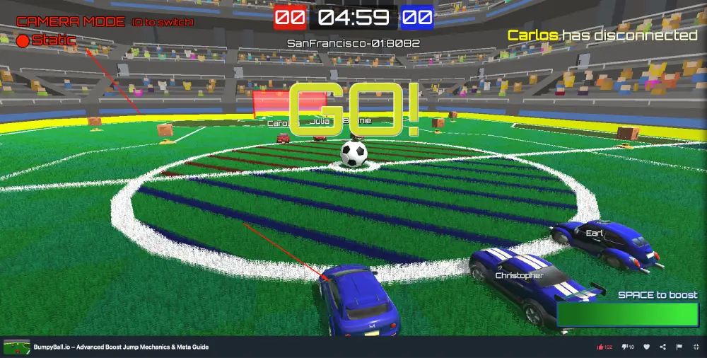 BumpyBall io game play