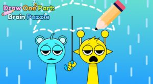 Draw One Part Brain Puzzle