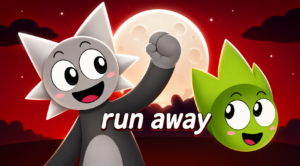 FNF x Sprunki – Run Away – Wenda vs Pico