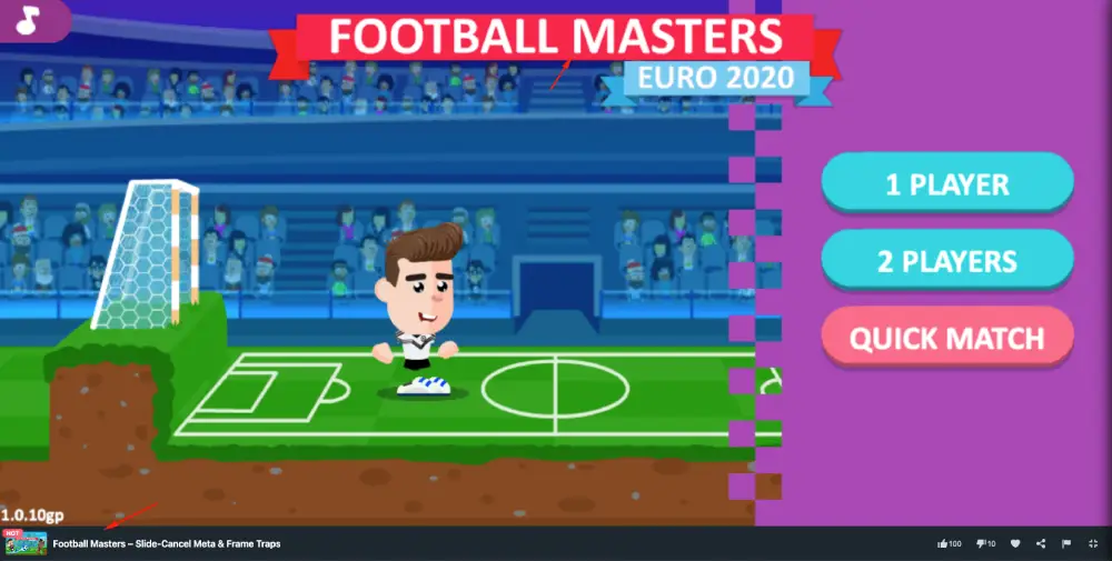 Football Masters unblocked
