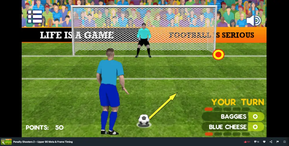 Penalty Shooters 2 game play