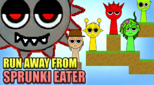 Run Away from Sprunki Eater