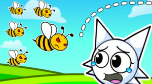 Save Venda Sprunki from Bees!