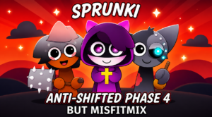 Sprunki Anti-Shifted Phase 4 but MisfitMIX