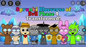 Sprunki Blueverse of Evil Phase 4