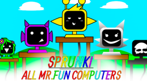 Sprunki but All Mr. Fun Computers