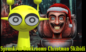 Sprunki in Backrooms Christmas Skibidi Terrors