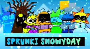 Sprunki Snowy Day