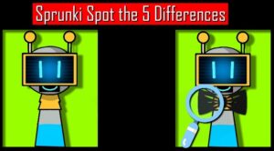 Sprunki Spot the 5 Differences