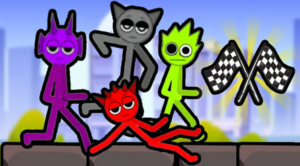 Sprunki Stick Parkour
