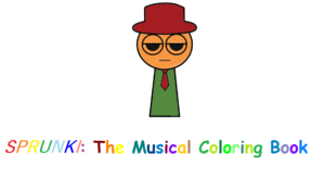 Sprunki: The Musical Coloring Book