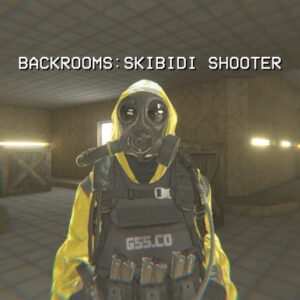 Backrooms Shooter Unblocked: Skibidi FPS Escape Game