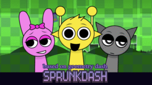 Sprunki Geometry Dash Review – A Chaotic Musical Mashup