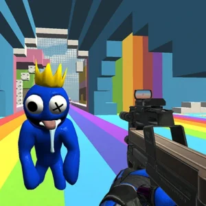 Rainbow Survival Unblocked– Colorful FPS Shooting Game