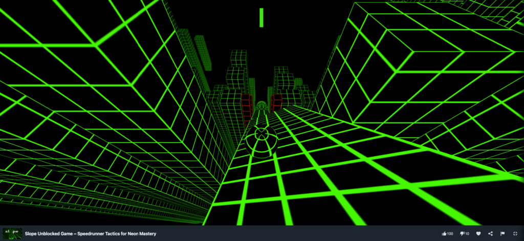 Slope Unblocked Game play on MiniWebGames