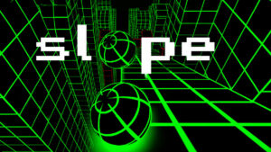 Slope Unblocked Game: Fast-Paced Neon Rolling Challenge
