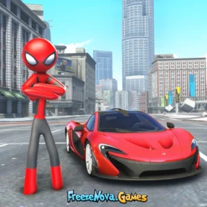 Stickman GTA City Unblocked: Open-World Action Game