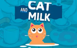 Cat and Milk – Feed Cats With Perfect Timing