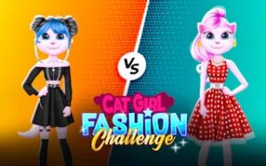 Cat Girl Fashion Challenge – Dress-Up Game