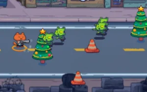 Cat Gunner vs Zombies: Feline Zombie Shooter