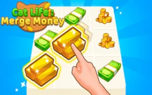 Cat Life Merge Money – Build a Cat Fortune