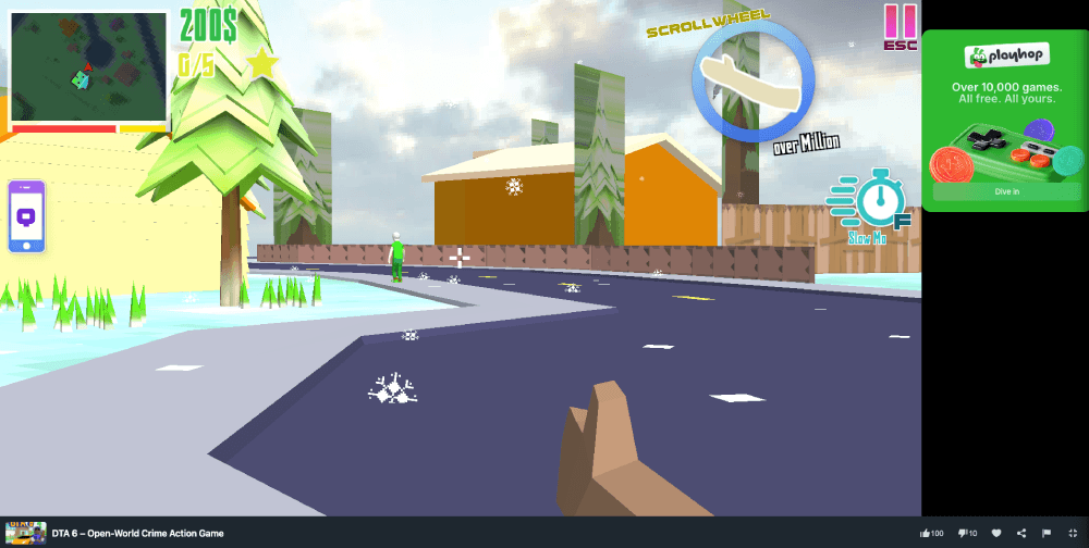DTA 6 unblocked game play on MiniWebGames