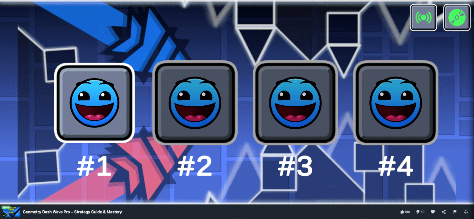 Input Image Math Geometry Dash Wave Pro - Strategy Guide & Mastery - MiniWebGames