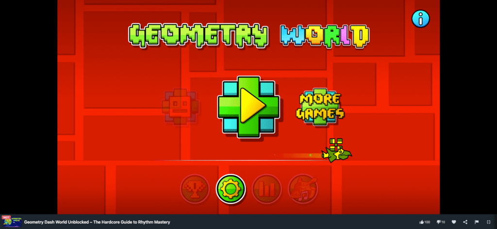 Geometry World Unblocked on MiniWebGames