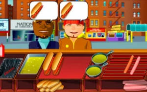 Hot Dog Bush – Fast-Paced Cooking & Time Management