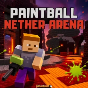Paintball Nether Arena – Voxel Multiplayer FPS