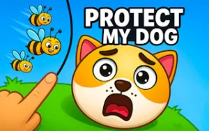 Protect My Dog – Draw Shields to Save the Puppy