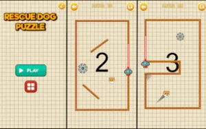 Rescue Dog – Solve 100 Puzzle Levels