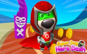 Super Dog Hero Dash – Run, Dodge & Collect Coins