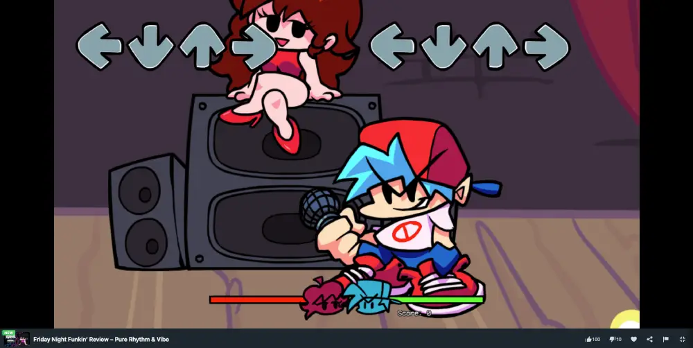 Friday Night Funkin' game play on MiniWebGames