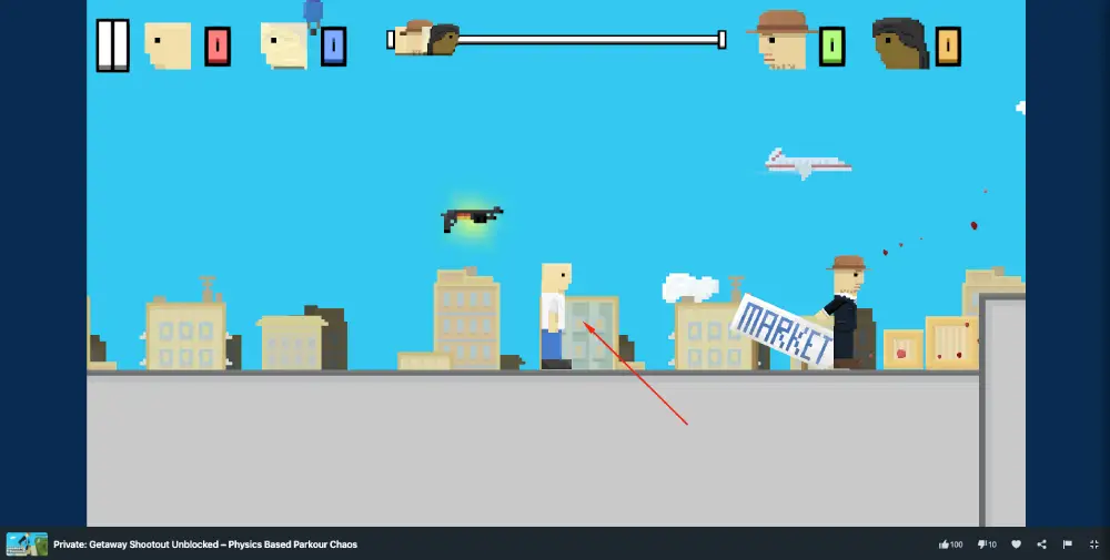 Getaway Shootout game play