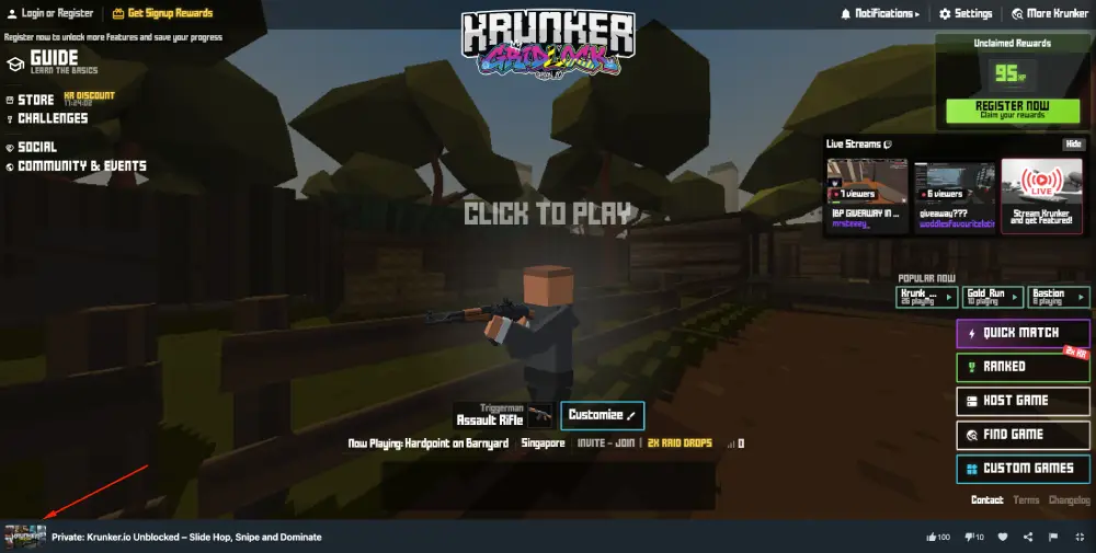 Krunker.io Unblocked