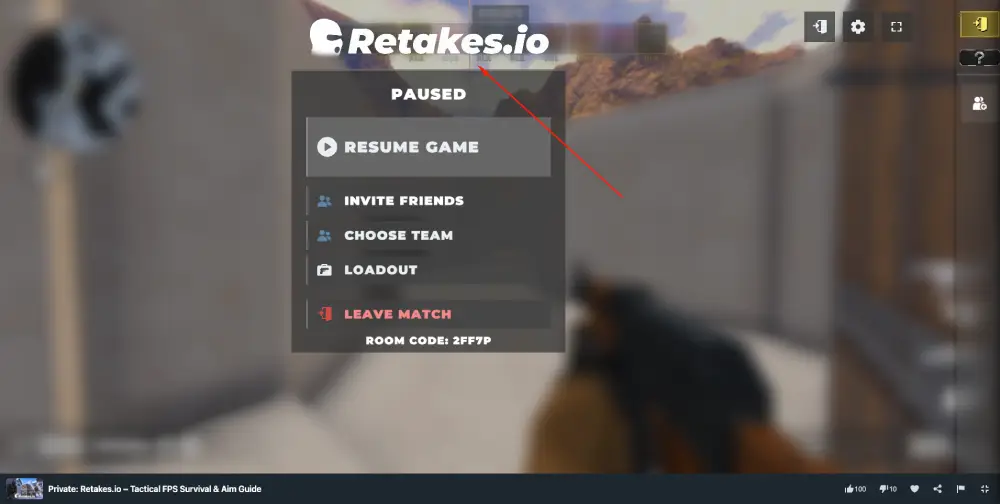 Retakes.io game play