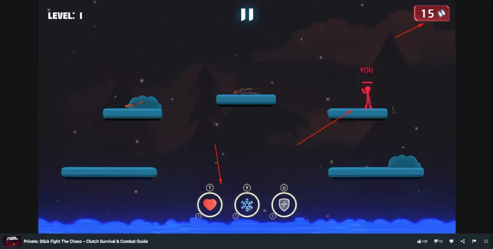Stick Fight The Chaos game play