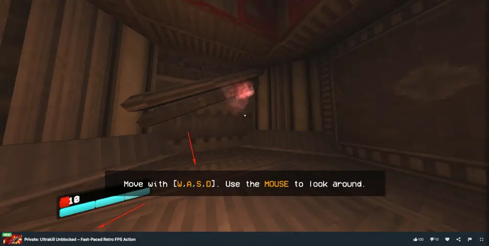 Ultrakill Game play MiniWebGames