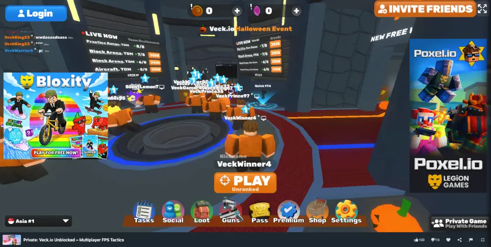 Veck.io Unblocked