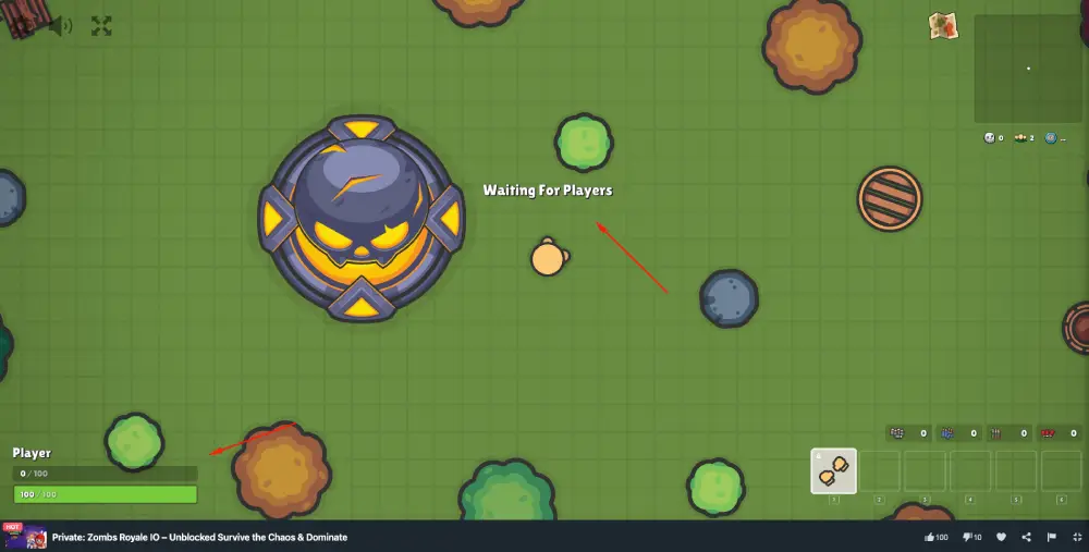 Zombs Royale IO  game play
